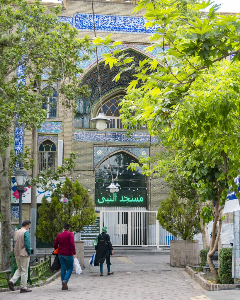 مسجد النبی در محله پیشین سینما مونت کارلو