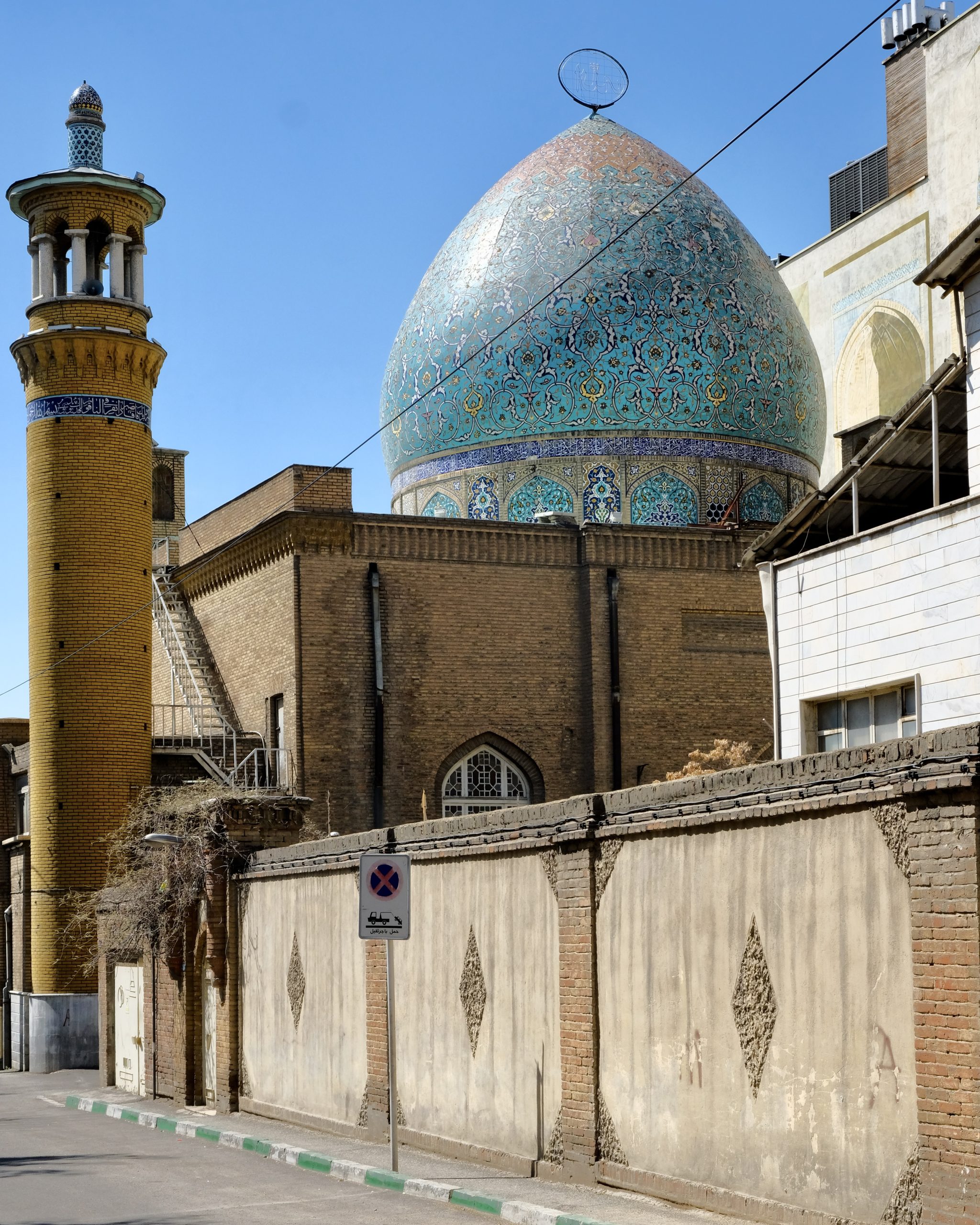 مسجد فخرالدوله یا فخرآباد، اثری از نیکلای مارکف
