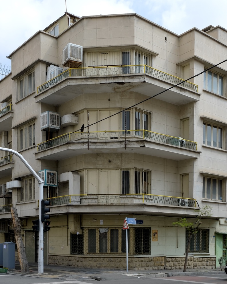 معماری دوره‌ی پهلوی در خیابان جمالزاده